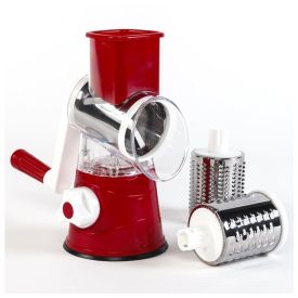 Cortador De Legumes Liccia Hauskraft Inox - Branco e Vermelho