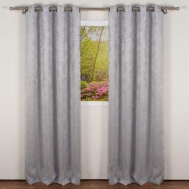 Cortina para Quarto e Sala 2,60X2,30 m Corta Luz Requinte Havan Casa - Titânio