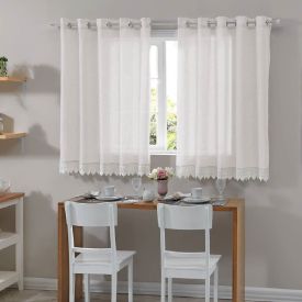 Cortina de Cozinha 2,60X1,40 m Imperial Havan Casa - Branco