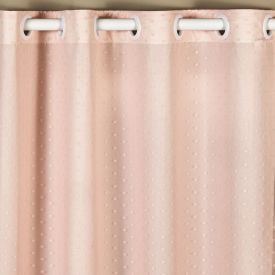 Cortina Para Quarto E Sala 2,60X1,70 M Duplex Poa Havan Casa - Rosa