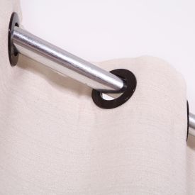 Cortina Pantex Rústica 2,00X1,80M Para Quarto E Sala - Cru Natural