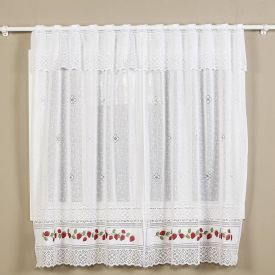 Cortina Para Cozinha Valencia 2,00X1,50 M Havan Casa - Moranguinho