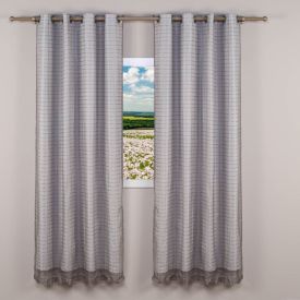 Cortina Pratika York 2,60X2,30 M Havan Casa - Cinza Escuro