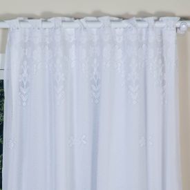 Cortina De Renda Irlanda 3,00X1,80 M Havan Casa - Branca