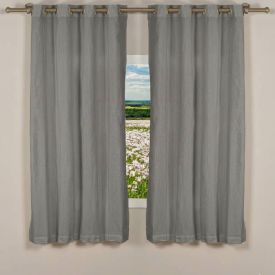 Cortina para Quarto e Sala 2,60X1,70 m Rústica Madri Havan Casa - Cinza