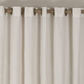 Cortina Para Quarto E Sala 4,20X2,80 M Rústica Madri Havan Casa - Cru 