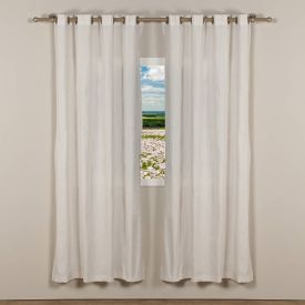 Cortina Para Quarto E Sala 2,60X2,30 M Rústica Madri Havan Casa - Cru