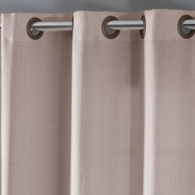 Cortina Veneza Para Quarto E Sala  2,60X2,30 M Rústica Havan Casa - Rose