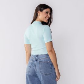 Cropped Feminino De Ribana Boby Blues