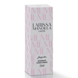 Deo Colônia Feminina Larissa Manoela Laços Jequiti - 25ml