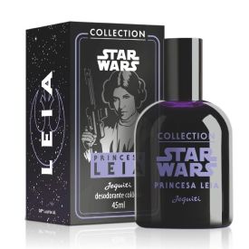 Deo Colônia Feminina Star Wars Princesa Leia Jequiti - 45ml