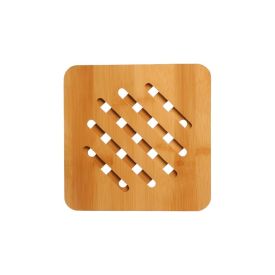 Descanso Para Panela De Bambu Quadrado Hauskraft - 16 Cm