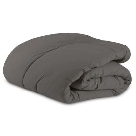 Edredom Casal 200 Fios Percal Buona Fortuna - Cinza