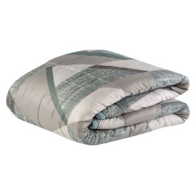 Edredom Casal Dupla Face Napoli Havan Casa - Gael Verde