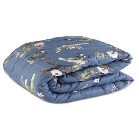 Edredom Casal Dupla Face Napoli Havan Casa - Jade Azul