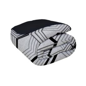  Edredom Queen 100% Algodão Malha Havan Casa 1 Pç - Carbon