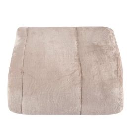 Edredom Solteiro 100% Poliéster Plush Provence Havan Casa - Bege