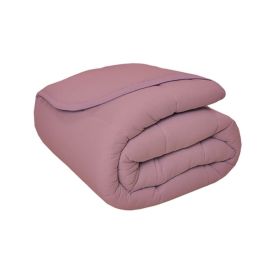 Edredom Solteiro Malha Dupla Face Havan Casa - Rose