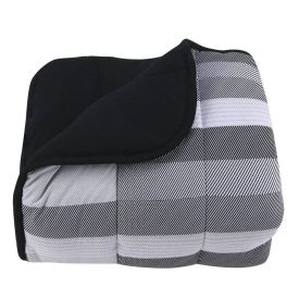 Edredom Solteiro 100% Algodão Malha Havan Casa - Kent Preto