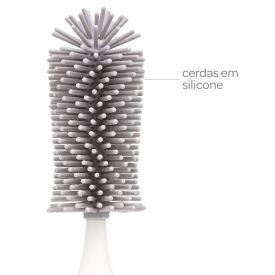 Escova Para Mamadeira Em Silicone Buba - 16276