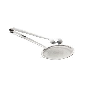Escumadeira Com Pegador Lyor 28 Cm - Aço Inox