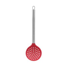 Escumadeira de Silicone 34Cm Cabo Inox Havan Casa - Vermelho