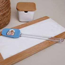 Espátula de Silicone Estampado Havan Casa 30Cm - Pão e Ovo