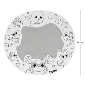 Espelhinho De Atividades Para Hora Do Banho Buba - Branco