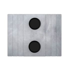 Esteira Flexível Porta Copos Sofá Havan Casa - Cinza Claro