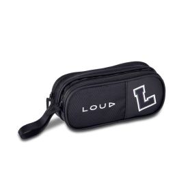 Estojo Duplo Juvenil Loud Clio Style - Preto 