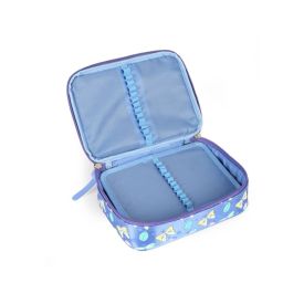 Estojo Infantil Retangular Borboleta Luxcel - Colorido