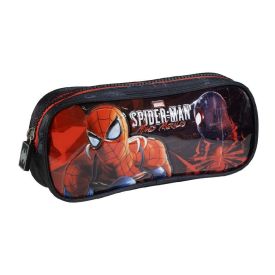 Estojo Simples Infantil Homem Aranha Xeryus - Preto 