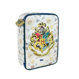 Estojo Juvenil Retangular Harry Potter Dac - Off White
