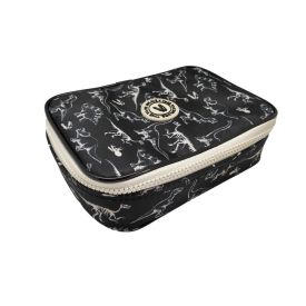 Estojo Retangular Dinossauro Viniforte - Preto