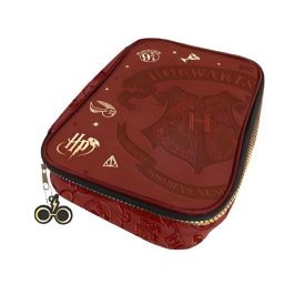 Estojo Retangular Juvenil Harry Potter Dac - Marrom