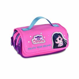 Estojo Triplo Luluca - Rosa