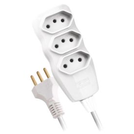 Extensão Elétrica New Pp 3X0,75 10 Metros Fc