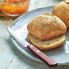 Faca De Churrasco Tramontina Polywood 21,1Cm - Vermelho