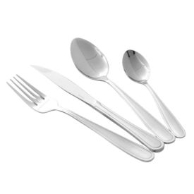 Faqueiro Aço Inoxidável Sevilha Havan Casa 24 Peças - Prateado