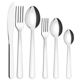 Faqueiro De Aço Inox Malibu Tramontina 36 Peças - Inox