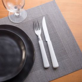 Faqueiro Glow Simonaggio 16 Peças - Branco