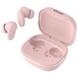 Fone de Ouvido Sem Fio com Cancelamento de Ruído Klicke Ks800 Pro - Rosa