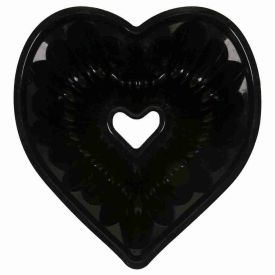 Forma De Silicone Havan Casa Coração Basic 27.5Cm - Preto