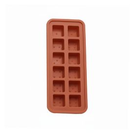 Forma De Silicone Para Gelo Basic Havan Casa  - Terracota