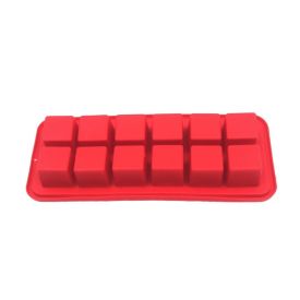 Forma De Silicone Para Gelo Basic Havan Casa  - Vermelho