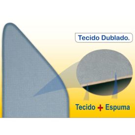 Forro para Tábua de Passar 1,15x45cm Utimil - Mescla