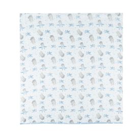 Fralda Estampada Com 3 Peças Havan Baby - Aviador Azul