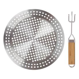 Frigideira Inox Mor Para Grelhar 2 Em 1 - 003375