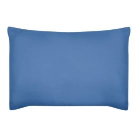 Fronha Avulsa 150 Fios Lisa Solecasa - Azul Médio