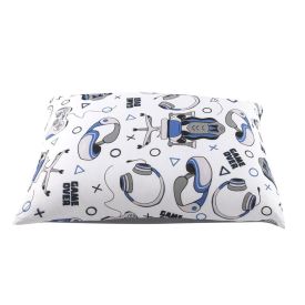 Fronha Avulsa Infantil Malha Estampada Havan Casa - Game Cinza